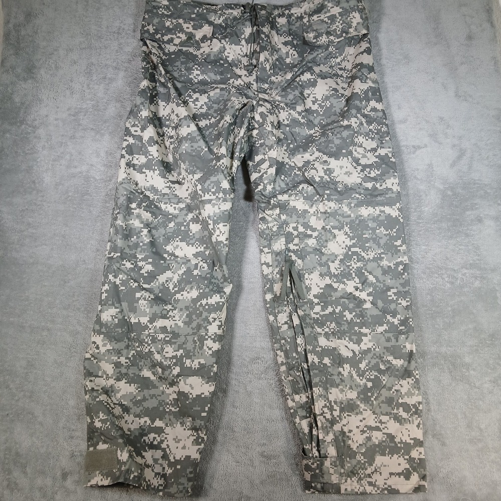 US Army Rainsuit Trousers Men's Medium Gore-Tex Pants Digi Camo by ORC Ind